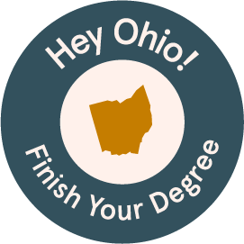 Hey Ohio! Finish Your Degree logo